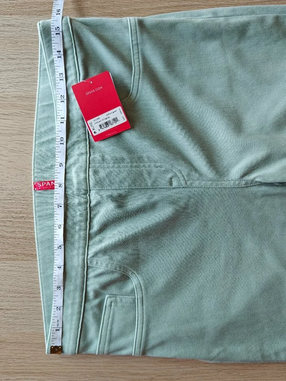 SPANX JEAN-ISH ANKLE LEGGINGS (SIZE XL)